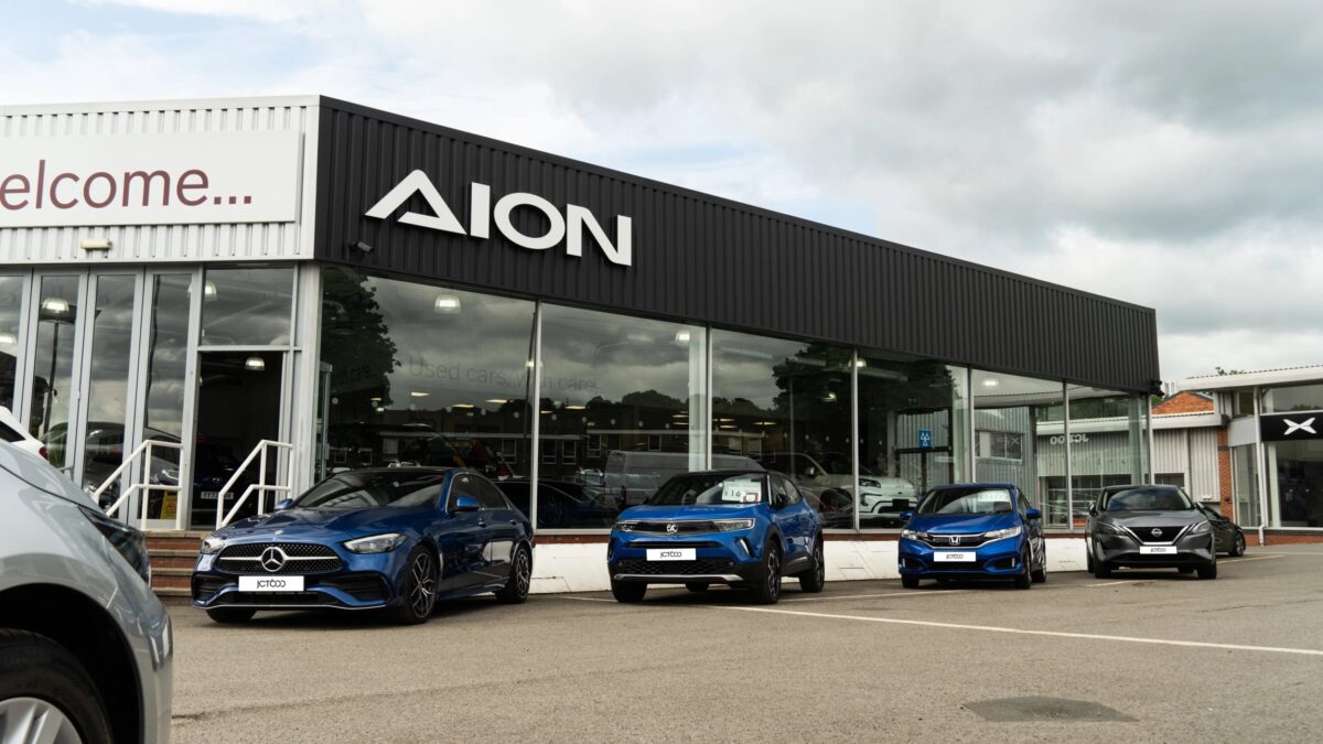 JCT600 adds first AION dealer