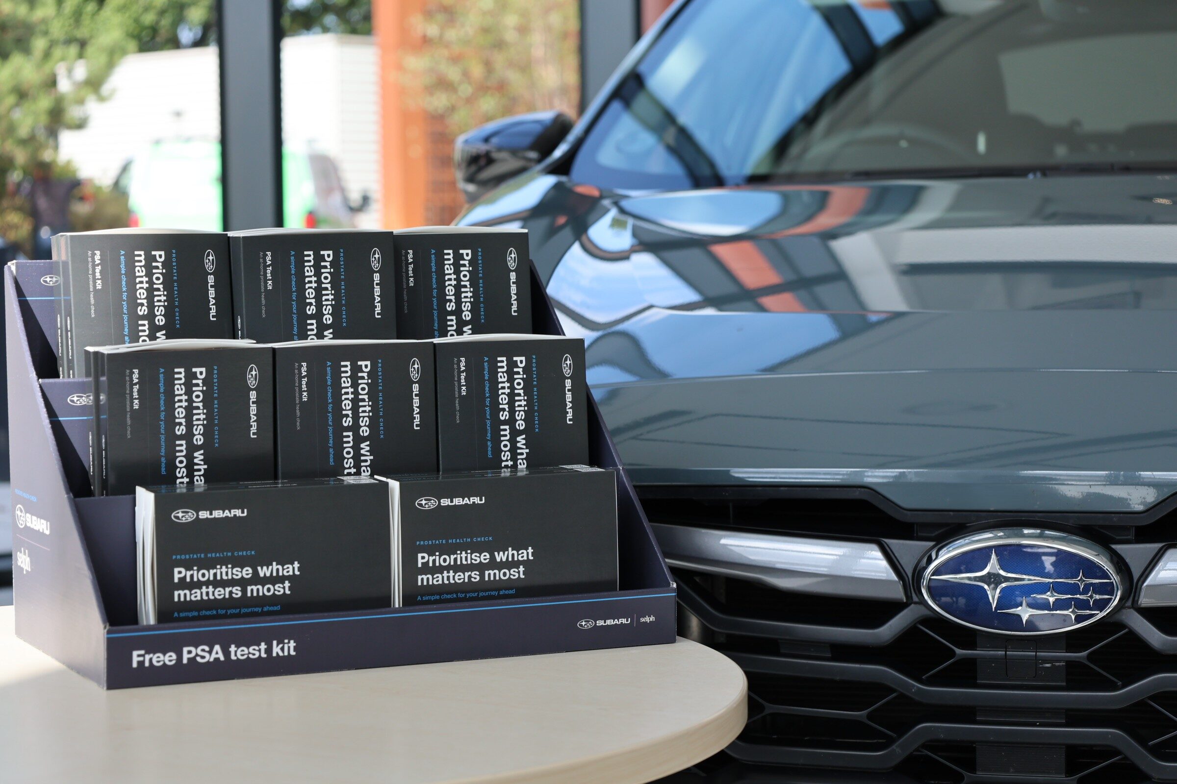 Subaru makes Prostate Specific Antigen tests available at dealers