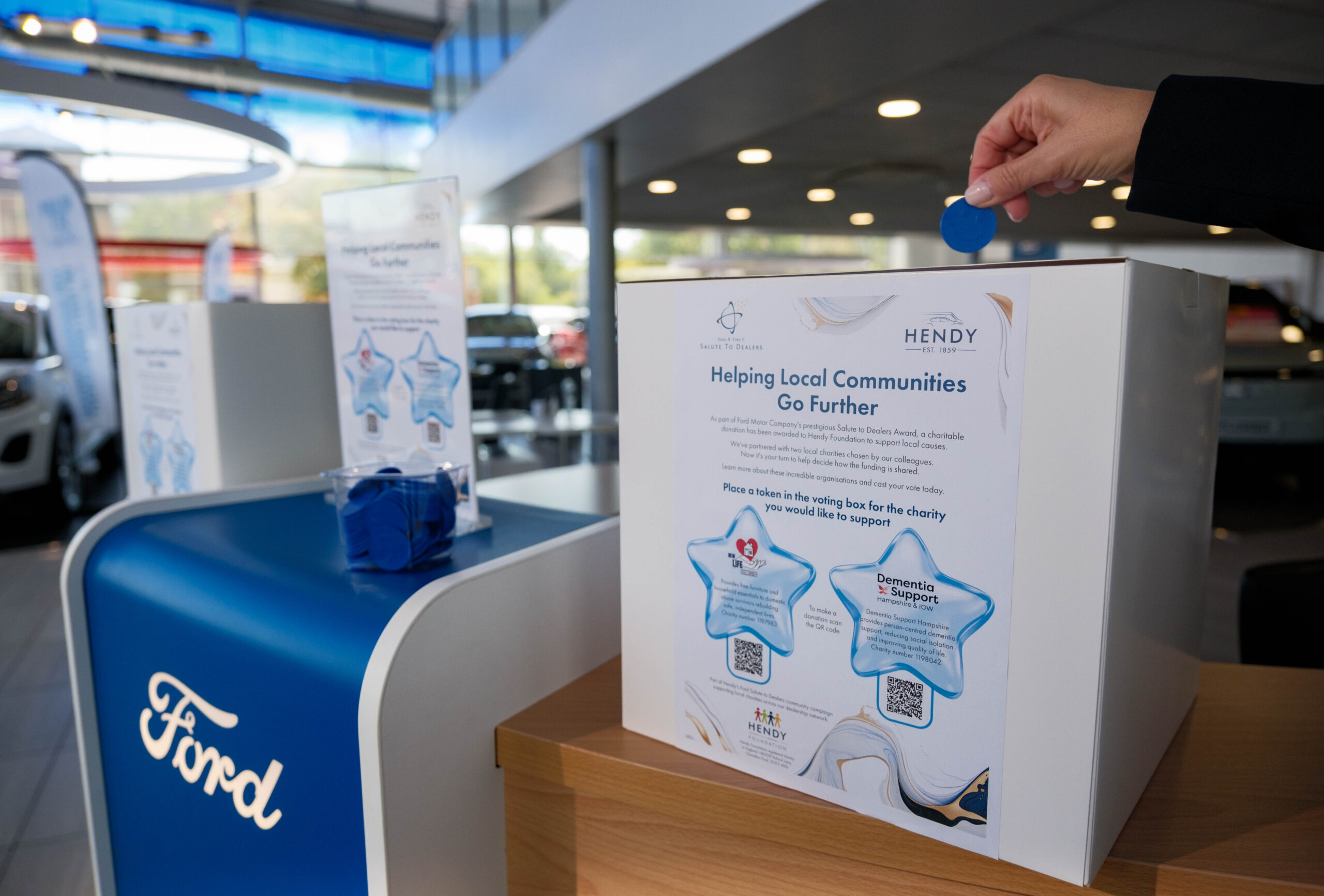 Ford backs Hendy Group charity campaign